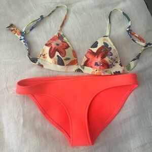 Triangl brand never worn, no tags small bottom, XS top